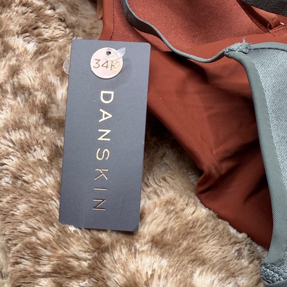 Danskin Women's Bralette Set - Green, Brown, Tan - Picture 5 of 6